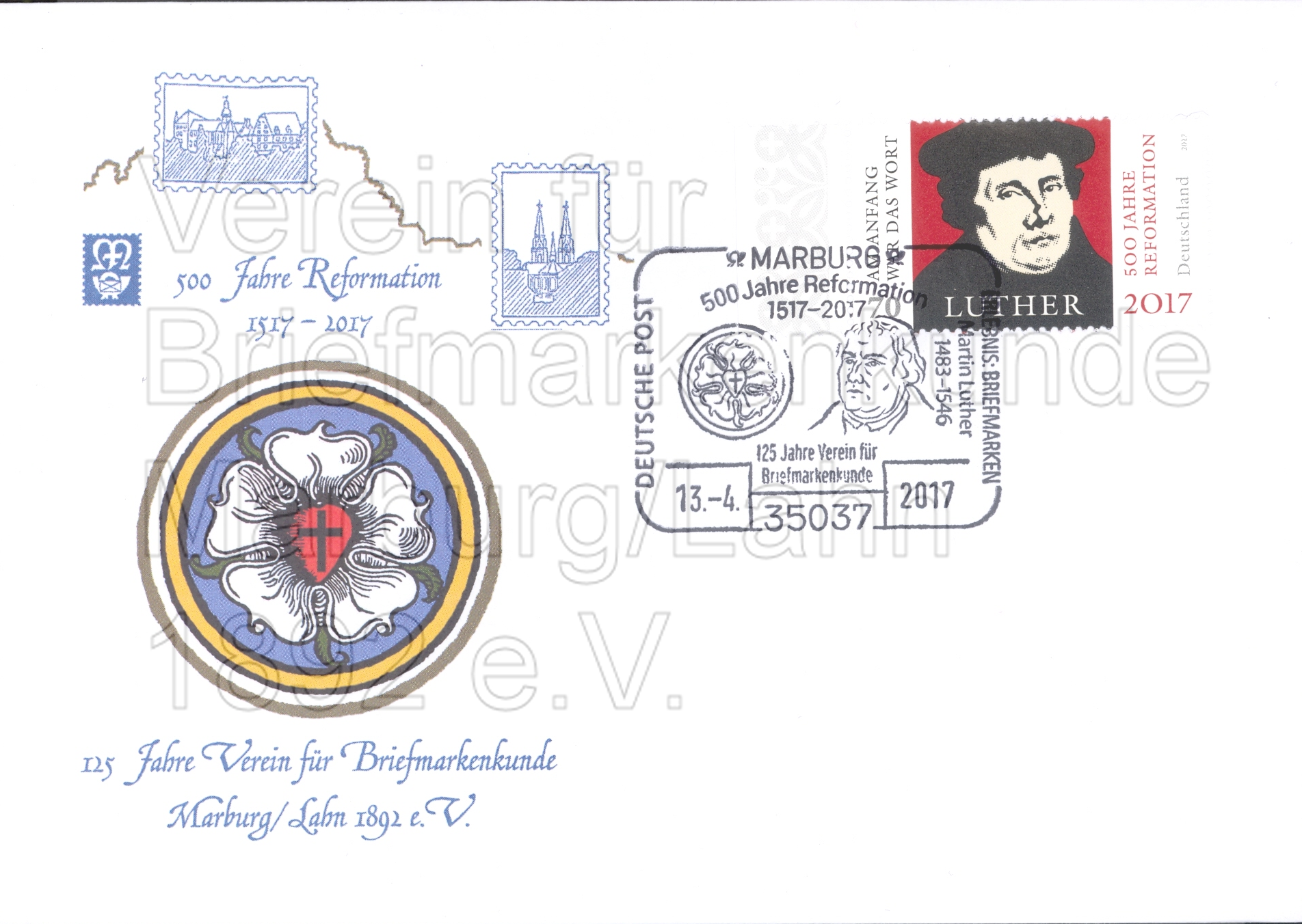 Sonderstempel Luther
